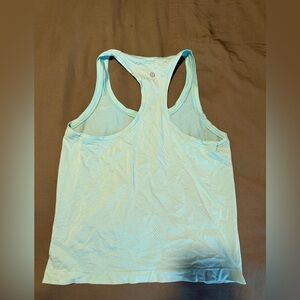 Lululemon Athletica Mint Green Swiftly Tech Racerback Waist Length Tank